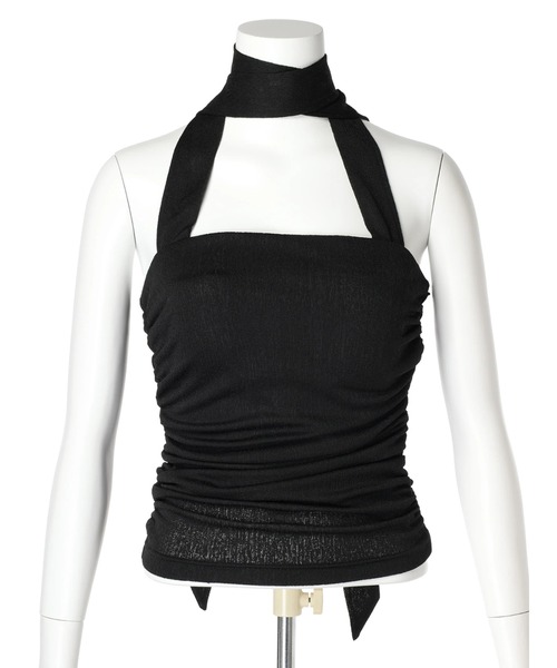 DURAS(デュラス)の「Holter design top(チューブトップ・レディース・ベージュ/ホワイト/ブラック・FREE)」の11枚目の写真