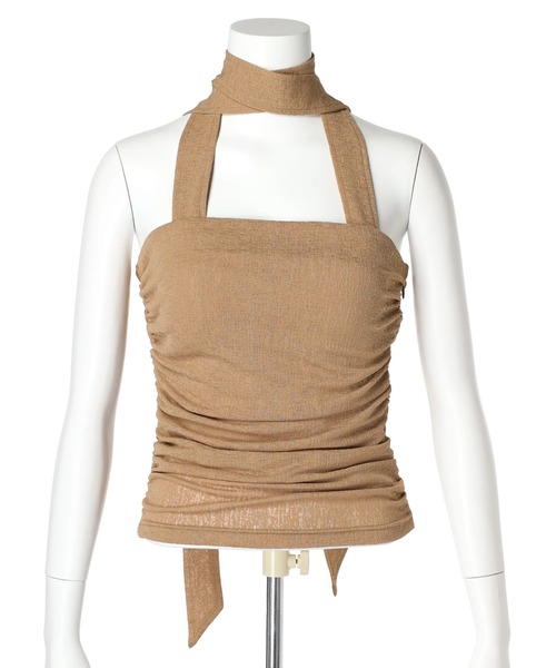 DURAS(デュラス)の「Holter design top(チューブトップ・レディース・ベージュ/ホワイト/ブラック・FREE)」の21枚目の写真