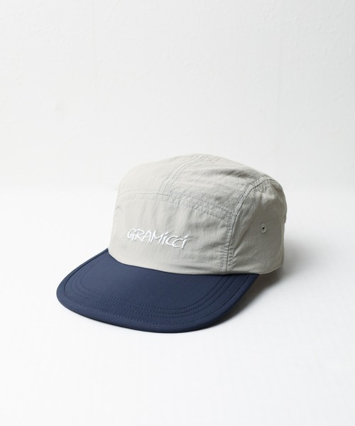 Gramicci(グラミチ)の「《GRAMICCI》 NYLON CAP(キャップ・メンズ・ブラック/グレー系その他/ダークグリーン系・FREE)」の3枚目の写真