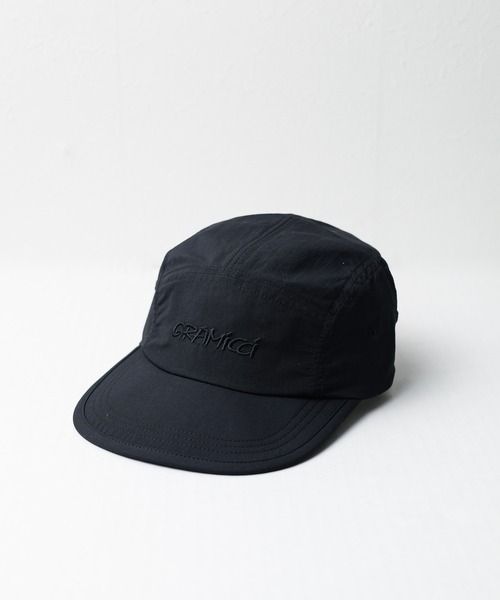 Gramicci(グラミチ)の「《GRAMICCI》 NYLON CAP(キャップ・メンズ・ブラック/グレー系その他/ダークグリーン系・FREE)」の2枚目の写真
