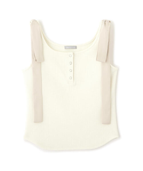 JILL by JILL STUART(ジルバイジルスチュアート)の「◇リボンデザインヘンリータンク(Tシャツ/カットソー・レディース・ホワイト系その他/グレー系その他・FREE)」の14枚目の写真