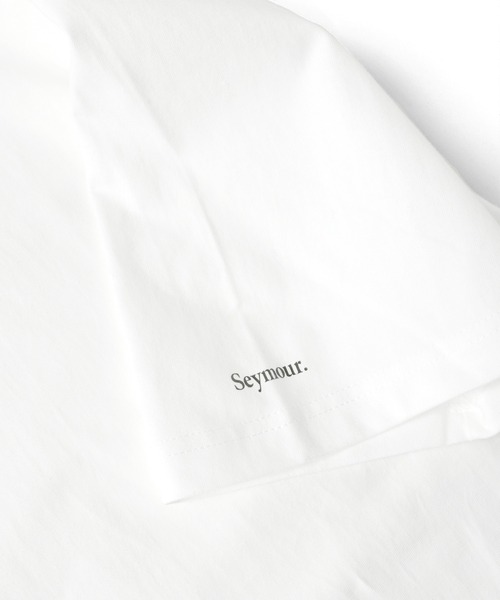 Seymour.(シーモア)の「"Here comes a pitch." T-SHIRT(Tシャツ/カットソー・メンズ・ホワイト/グレー・MEDIUM/X-LARGE/LARGE/X-SMALL)」の5枚目の写真