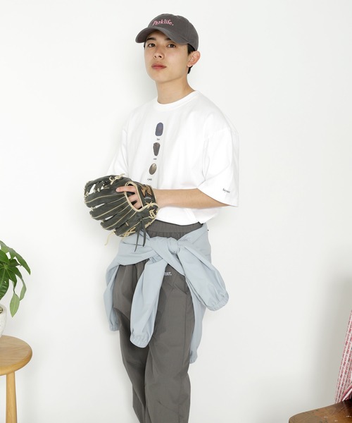 Seymour.(シーモア)の「"Here comes a pitch." T-SHIRT(Tシャツ/カットソー・メンズ・ホワイト/グレー・MEDIUM/X-LARGE/LARGE/X-SMALL)」の12枚目の写真