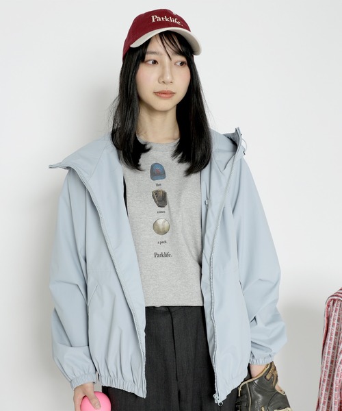 Seymour.(シーモア)の「"Here comes a pitch." T-SHIRT(Tシャツ/カットソー・メンズ・ホワイト/グレー・MEDIUM/X-LARGE/LARGE/X-SMALL)」の18枚目の写真