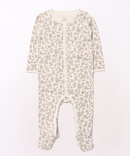 【セール】《Quincy Mae》FULL SNAP FOOTIE || MEADOW（その他ベビー用品）｜Quincy Mae（クインシーメイ） 4,952円