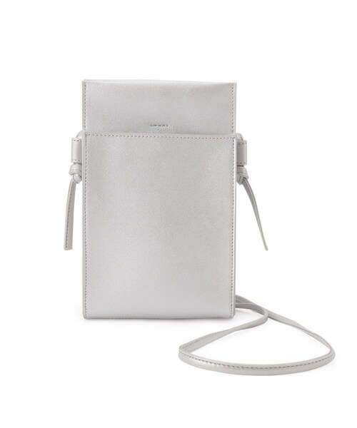 SHOO・LA・RUE（シューラルー）の「◆スクエアショルダーバッグ（ショルダーバッグ・レディース・ブラック/シルバー/アイボリー/ブルー・00）」の4枚目の写真