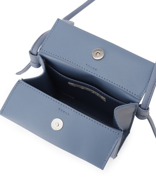 SHOO・LA・RUE（シューラルー）の「◆スクエアショルダーバッグ（ショルダーバッグ・レディース・ブラック/シルバー/アイボリー/ブルー・00）」の10枚目の写真