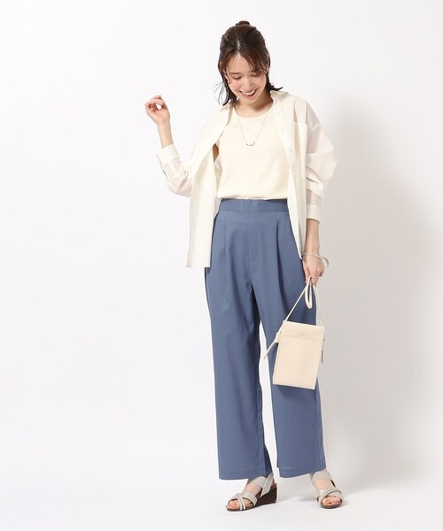 SHOO・LA・RUE（シューラルー）の「◆スクエアショルダーバッグ（ショルダーバッグ・レディース・ブラック/シルバー/アイボリー/ブルー・00）」の16枚目の写真