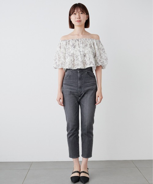CELFORD（セルフォード）の「2WAYコットンギャザーブラウス 