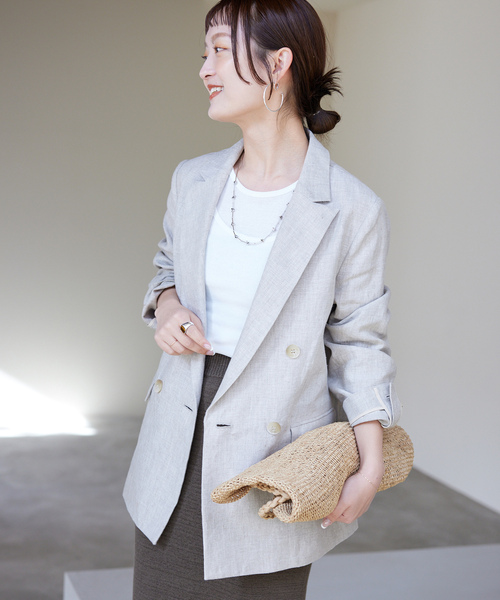 SLOBE IENA（スローブイエナ）の「《追加》SLOBE ニュアンスメタルビーズネックレス（ネックレス・レディース・シルバー・FREE）」の3枚目の写真