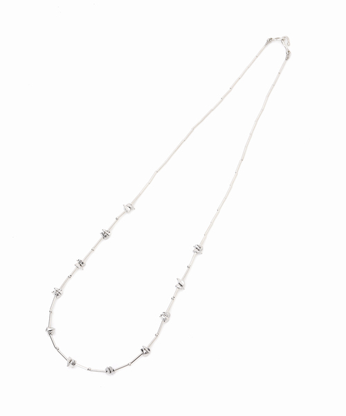 SLOBE IENA（スローブイエナ）の「《追加》SLOBE ニュアンスメタルビーズネックレス（ネックレス・レディース・シルバー・FREE）」の12枚目の写真