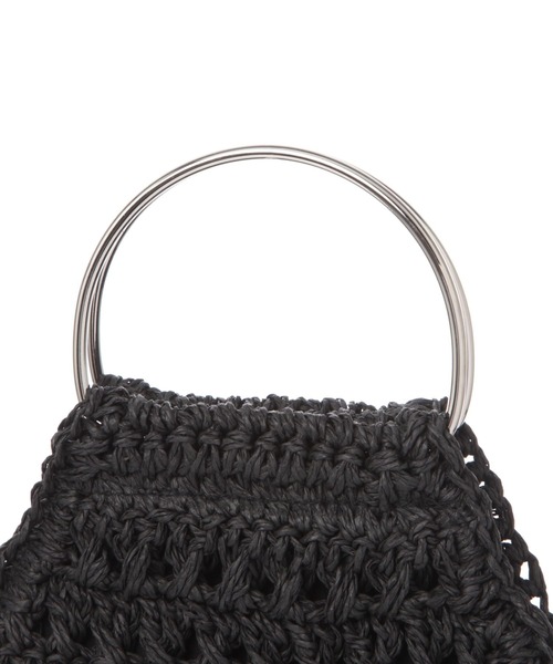 LAKOLE(ラコレ)の「メタルハンドル切替バッグ / 996443(ハンドバッグ・レディース・ブルー/ブラック・FREE)」の10枚目の写真