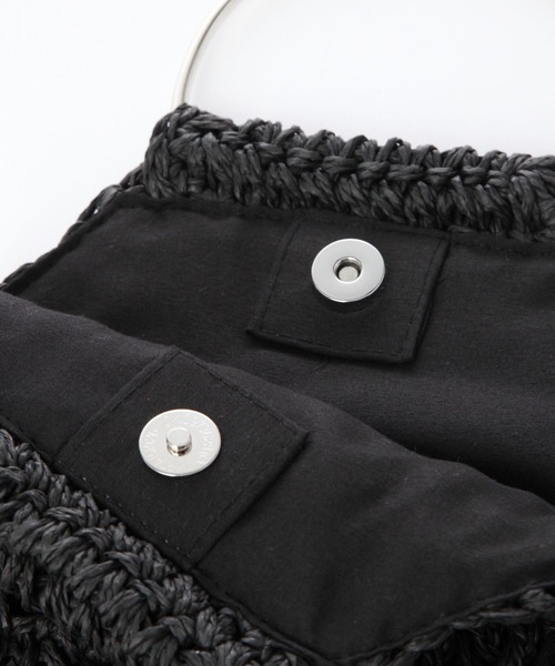 LAKOLE(ラコレ)の「メタルハンドル切替バッグ / 996443(ハンドバッグ・レディース・ブルー/ブラック・FREE)」の14枚目の写真