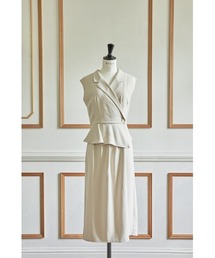 Her lip to（ハーリップトゥー）の「Gramercy Wrap Midi Dress