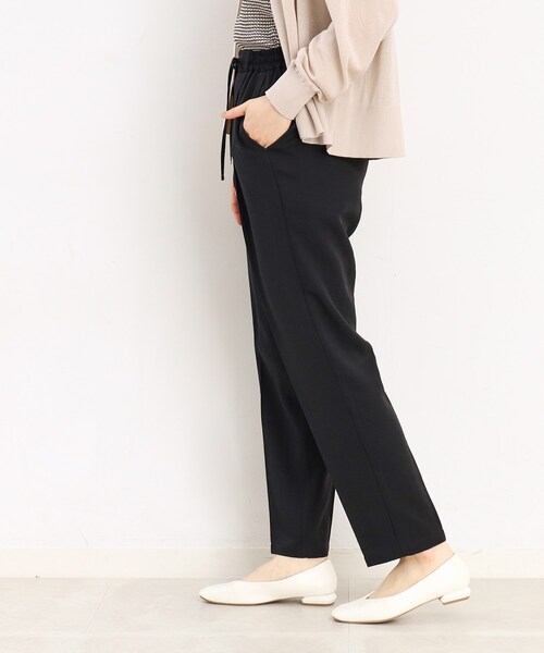 THE SHOP TK (ザ ショップ ティーケー )の「◆【美脚に魅せる】モノフィラジョグテーパードパンツ/洗濯機OK(その他パンツ・レディース・ベージュ/ブラック/ナチュラル/グリーン・14/13/12/10/11)」の14枚目の写真