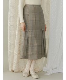 merry jenny | リボンプリーツミディスカート(スカート)