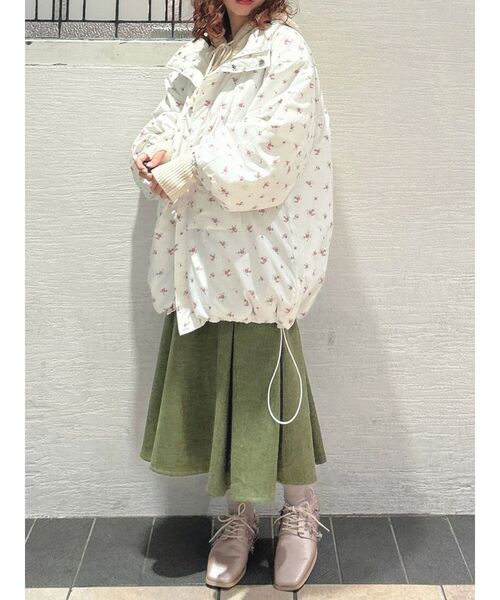 merry jenny（メリージェニー）の「リボンプリーツミディスカート（スカート・レディース・グリーン/レッド/その他1・FREE）」の19枚目の写真