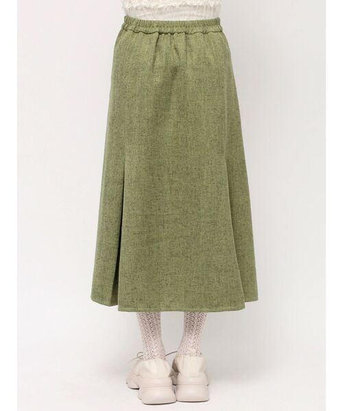 merry jenny（メリージェニー）の「リボンプリーツミディスカート（スカート・レディース・グリーン/レッド/その他1・FREE）」の7枚目の写真