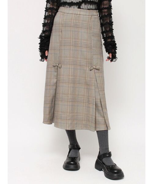 merry jenny（メリージェニー）の「リボンプリーツミディスカート（スカート・レディース・グリーン/レッド/その他1・FREE）」の17枚目の写真