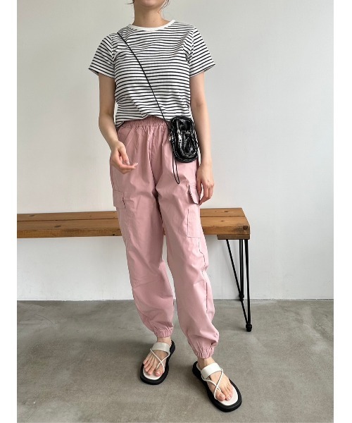 RHIE - 未使用 定価55650円 RHIE リエ ボーダー Tシャツ トップス ボーダーリブTシャツ（Tシャツ/カットソー）｜DAIS-Y（デイジー