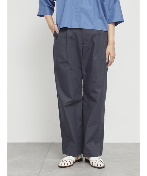 sm2rhythm(サマンサモスモスリズム)の「コットンナイロンセミワイドイージーパンツ(その他パンツ・レディース・ネイビー/ベージュ/グレー・F)」の14枚目の写真