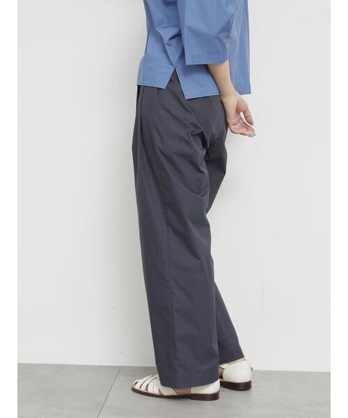 sm2rhythm(サマンサモスモスリズム)の「コットンナイロンセミワイドイージーパンツ(その他パンツ・レディース・ネイビー/ベージュ/グレー・F)」の16枚目の写真