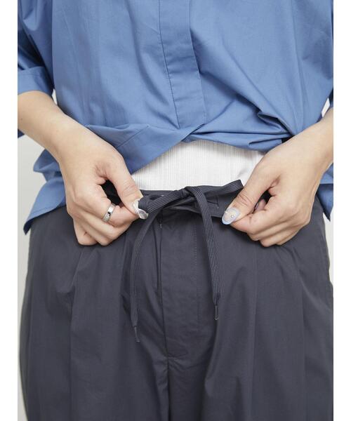 sm2rhythm(サマンサモスモスリズム)の「コットンナイロンセミワイドイージーパンツ(その他パンツ・レディース・ネイビー/ベージュ/グレー・F)」の18枚目の写真