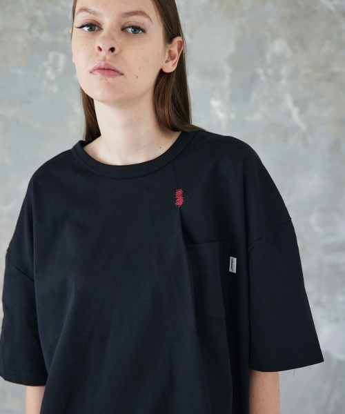 rehacer : Silky Drape Pocket CS / シルキードレープポケットカットソー（Tシャツ/カットソー）｜rehacer（レアセル）