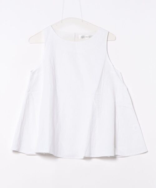 HARLEM ROUNGE(ハーレムラウンジ)の「【Harlem Rounge】ベルト付きフレアチュニック(Tシャツ/カットソー・レディース・ホワイト系・FREE)」の3枚目の写真