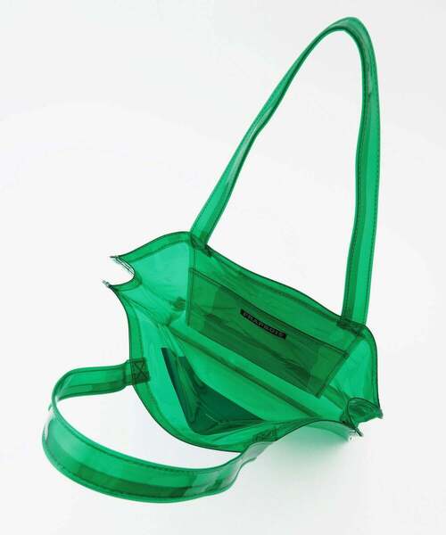 FRAPBOIS（フラボア）の「クリアロゴトート（トートバッグ・レディース・ブラック/オレンジ/グリーン・FREE）」の7枚目の写真