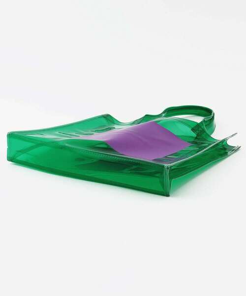 FRAPBOIS（フラボア）の「クリアロゴトート（トートバッグ・レディース・ブラック/オレンジ/グリーン・FREE）」の5枚目の写真