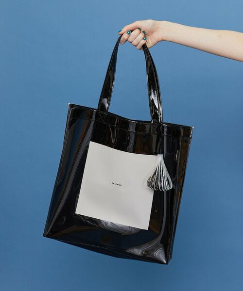 FRAPBOIS（フラボア）の「クリアロゴトート（トートバッグ・レディース・ブラック/オレンジ/グリーン・FREE）」の15枚目の写真