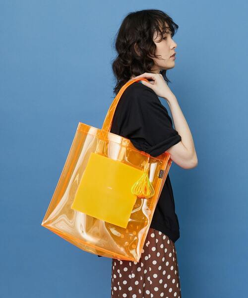 FRAPBOIS（フラボア）の「クリアロゴトート（トートバッグ・レディース・ブラック/オレンジ/グリーン・FREE）」の11枚目の写真