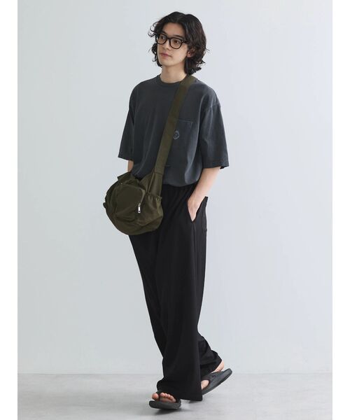 CRAFT STANDARD BOUTIQUE（クラフトスタンダードブティック）の「【ユニセックス】エンブレム刺繍ポケットTEE（Tシャツ/カットソー・レディース・ベージュ/ピンク/カーキ/オフホワイト/チャコールグレー/ブルー・M/L/XL）」の18枚目の写真