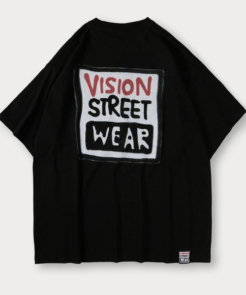 VISION STREET WEAR(ヴィジョンストリートウェア)の「【VISION STREET WEAR/ヴィジョンストリートウェア】guernika(ゲルニカ)コラボ 半袖Tシャツ バックプリント オーバーサイズ(Tシャツ/カットソー・メンズ・ホワイト/ブラック/レッド/ホワイト系その他/ブラック系その他/ホワイト系その他2/ブラック系その他2・M/L/XL)」の6枚目の写真