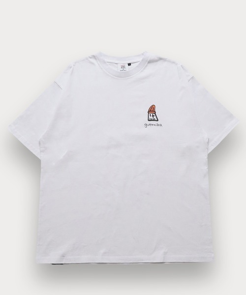 VISION STREET WEAR(ヴィジョンストリートウェア)の「【VISION STREET WEAR/ヴィジョンストリートウェア】guernika(ゲルニカ)コラボ 半袖Tシャツ バックプリント オーバーサイズ(Tシャツ/カットソー・メンズ・ホワイト/ブラック/レッド/ホワイト系その他/ブラック系その他/ホワイト系その他2/ブラック系その他2・M/L/XL)」の8枚目の写真
