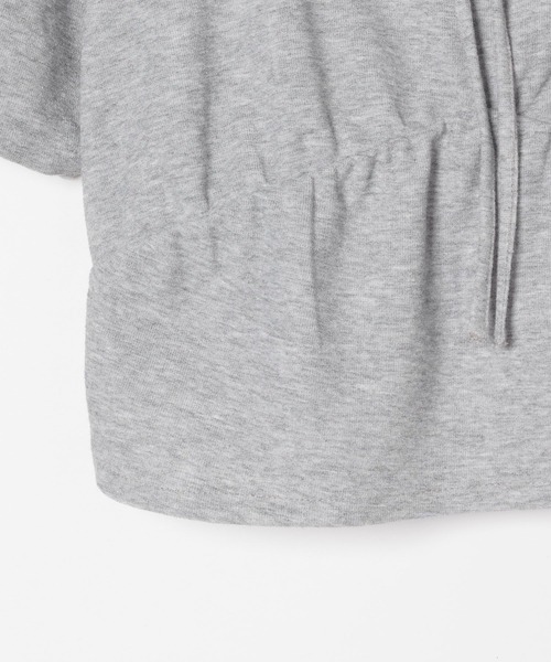 Heather(ヘザー)の「リボンラウンドカットソー 132699(Tシャツ/カットソー・レディース・ブラック/グレー/オフホワイト・FREE)」の9枚目の写真