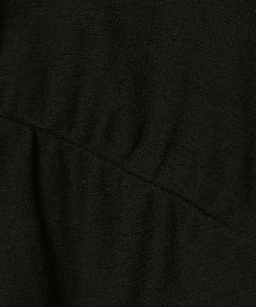 Heather(ヘザー)の「リボンラウンドカットソー 132699(Tシャツ/カットソー・レディース・ブラック/グレー/オフホワイト・FREE)」の4枚目の写真