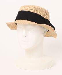 ORIENT MILLINERY | NACHO【ﾅﾁｮ】ラフィアこま編みキャノチェハット(ハット)