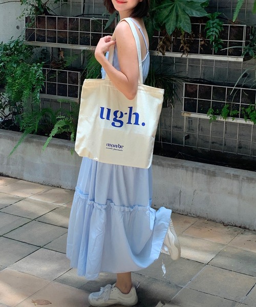 Teem Store（チームストア）の「ティアード ロング ヘンリーネックキャミフレアワンピース（ワンピース・レディース・ブルー/ピンク/ホワイト・F）」の14枚目の写真