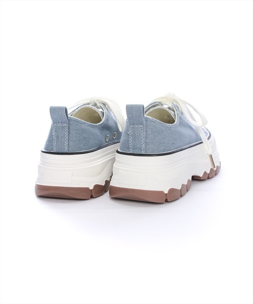 MAXMARAアウトレット●SPRINGSNEAKERC キャンバス厚底スニーカー セール】 厚底キャンバススニーカー （スニーカー）｜ESPERANZA