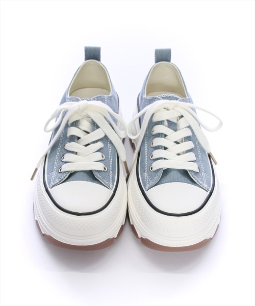 MAXMARAアウトレット●SPRINGSNEAKERC キャンバス厚底スニーカー セール】 厚底キャンバススニーカー （スニーカー）｜ESPERANZA