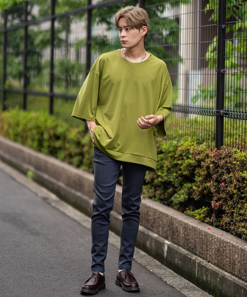 improves(インプローブス)の「ストレッチ スキニーパンツ(チノパンツ・メンズ・ダークネイビー/ベージュ/チャコール/グレー/ブラック・MEDIUM/LARGE/X-LARGE)」の11枚目の写真