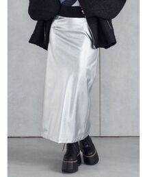 MURUA | マルチウェイナローフェイクレザースカート(スカート)