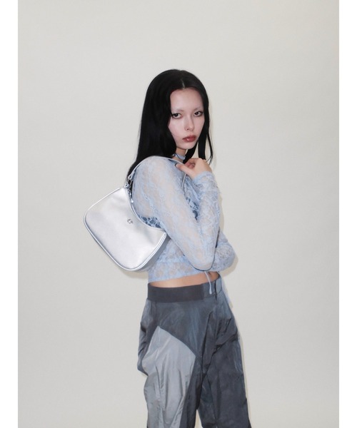 LAGUA GEM(ラグアジェム)の「METAL MOTIF バッグ(ショルダーバッグ・レディース・ホワイト/ブラック/シルバー・FREE)」の18枚目の写真