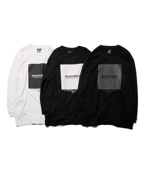 VIRGOwearworks(ヴァルゴウェアワークス)の「Tofu L/S(Tシャツ/カットソー・メンズ・ホワイト×ブラック/ブラック×ホワイト/ブラック系その他・2/4/3/5)」の5枚目の写真