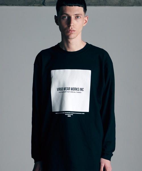 VIRGOwearworks(ヴァルゴウェアワークス)の「Tofu L/S(Tシャツ/カットソー・メンズ・ホワイト×ブラック/ブラック×ホワイト/ブラック系その他・2/4/3/5)」の17枚目の写真