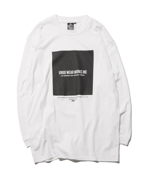 VIRGOwearworks(ヴァルゴウェアワークス)の「Tofu L/S(Tシャツ/カットソー・メンズ・ホワイト×ブラック/ブラック×ホワイト/ブラック系その他・2/4/3/5)」の15枚目の写真