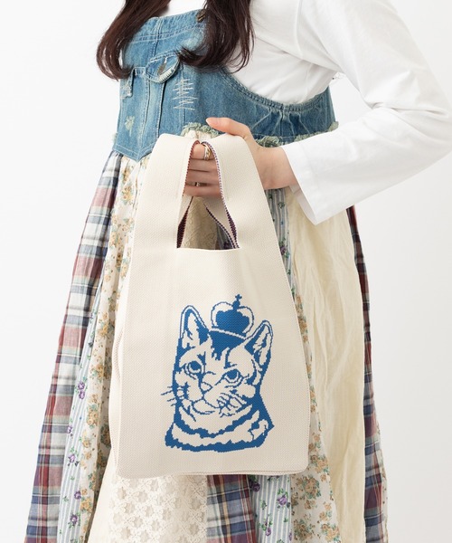 Jubilee(ジュビリー)の「ニットトートバッグ 大きめマルシェサイズ イギリスデザイン 英国ロイヤルモチーフ(トートバッグ・レディース・その他1/その他3/その他5/その他4/その他2/その他6/その他7/その他8/その他9/その他10/その他12/その他11/その他13/その他14/その他19/その他15/その他16/その他17/その他18/その他21/その他22/その他23/その他20・FREE)」の7枚目の写真