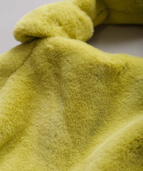 Kelen（ケレン）の「「KELEN/ケレン」ノットデザイン エコファーバッグ（トートバッグ・レディース・ライトカーキ/ピンク/オレンジ/ブルー・FREE）」の17枚目の写真